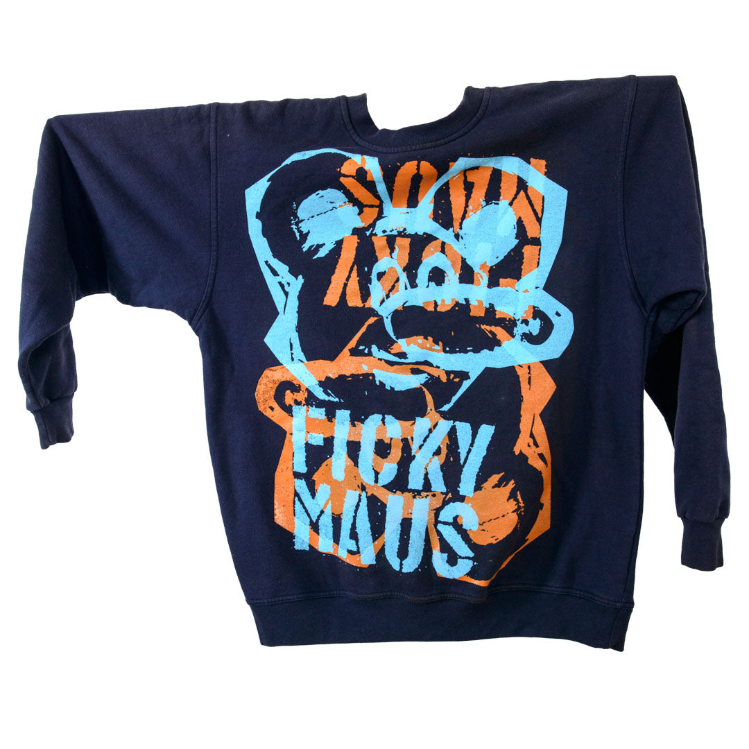 Re&Up Sweatshirt FICKY MAUS orange/blue